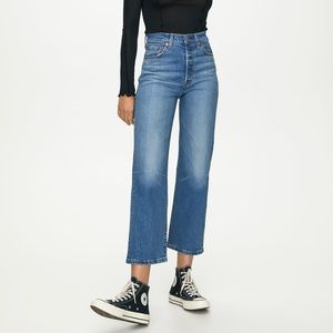 Levi’s Ribcage Straight Ankle Jeans